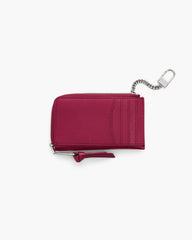 Marc Jacobs The Utility Snapshot Top Zip Multi Wallet Lipgloss Pink