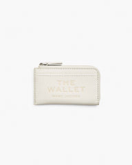 Marc Jacobs The Leather Top Zip Multi Wallet Cotton