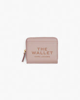 Marc Jacobs The Leather Mini Compact Wallet Rose