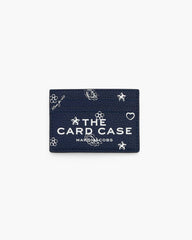 Marc Jacobs The Bandana Card Case Navy Multi