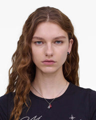 Marc Jacobs The Trinket Pendant Necklace Silver/Multi