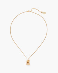 Marc Jacobs The Mini Icon Daisy Necklace Gold