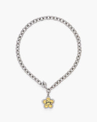 Marc Jacobs The Daisy Puzzle Necklace Silver/Multi