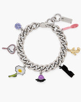 Marc Jacobs The Dollhouse Charm Bracelet Silver/Multi