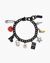 Marc Jacobs The Collector Charm Bracelet Black Multi