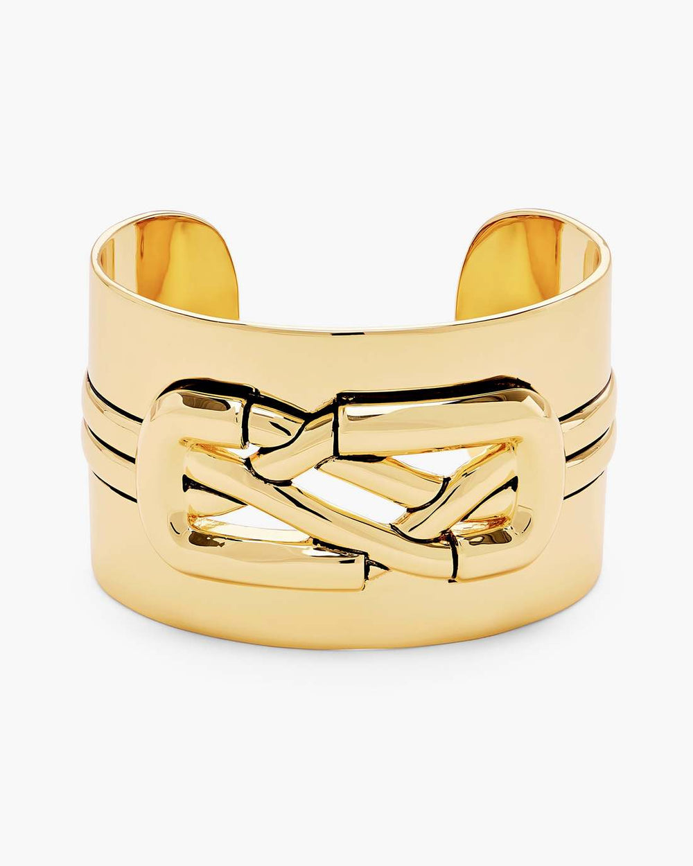 Marc Jacobs The Dual Statement Cuff Bracelet Gold