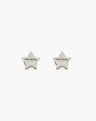 Marc Jacobs The Star Balloon Stud Earrings Light Antique Silver