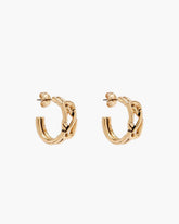 Marc Jacobs The Dual Hoop Earrings Gold