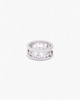 Marc Jacobs The Monogram Ring Silver