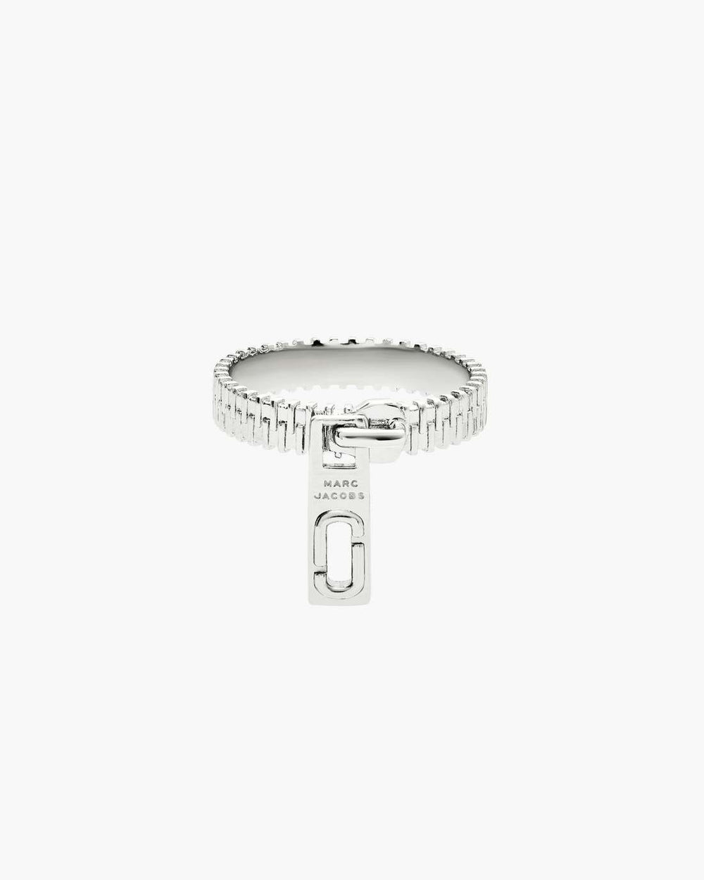 Marc Jacobs J Marc Zipper Ring Silver