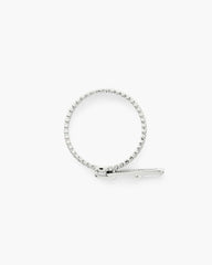 Marc Jacobs J Marc Zipper Ring Silver