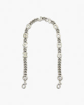 Marc Jacobs The Logo Chain Shoulder Strap Nickel