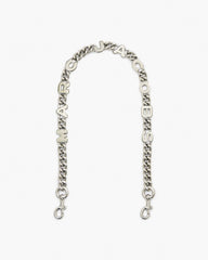 Marc Jacobs The Logo Chain Shoulder Strap Nickel