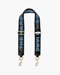 Marc Jacobs The Logo Webbing Strap New Blue Multi