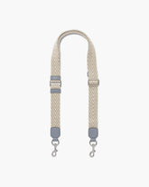 Marc Jacobs The Thin Arrow Webbing Strap Wolf Grey Multi