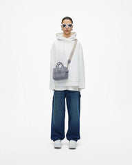 Marc Jacobs The Thin Arrow Webbing Strap Wolf Grey Multi