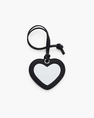 Marc Jacobs The Heart Mirror Bag Charm Black