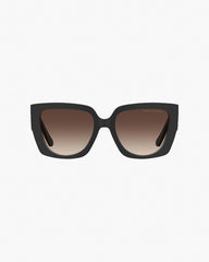 Marc Jacobs The J Marc Square Cutout Sunglasses Black