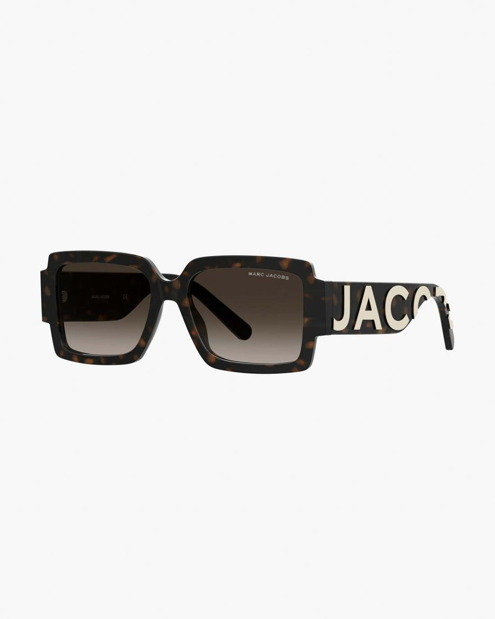 Marc Jacobs The Bold Logo Square Sunglasses Havana