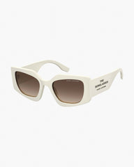 Marc Jacobs The Square Cat Eye Sunglasses Ivory