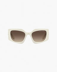 Marc Jacobs The Square Cat Eye Sunglasses Ivory