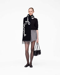 Marc Jacobs Marc Is Joy Scarf Black