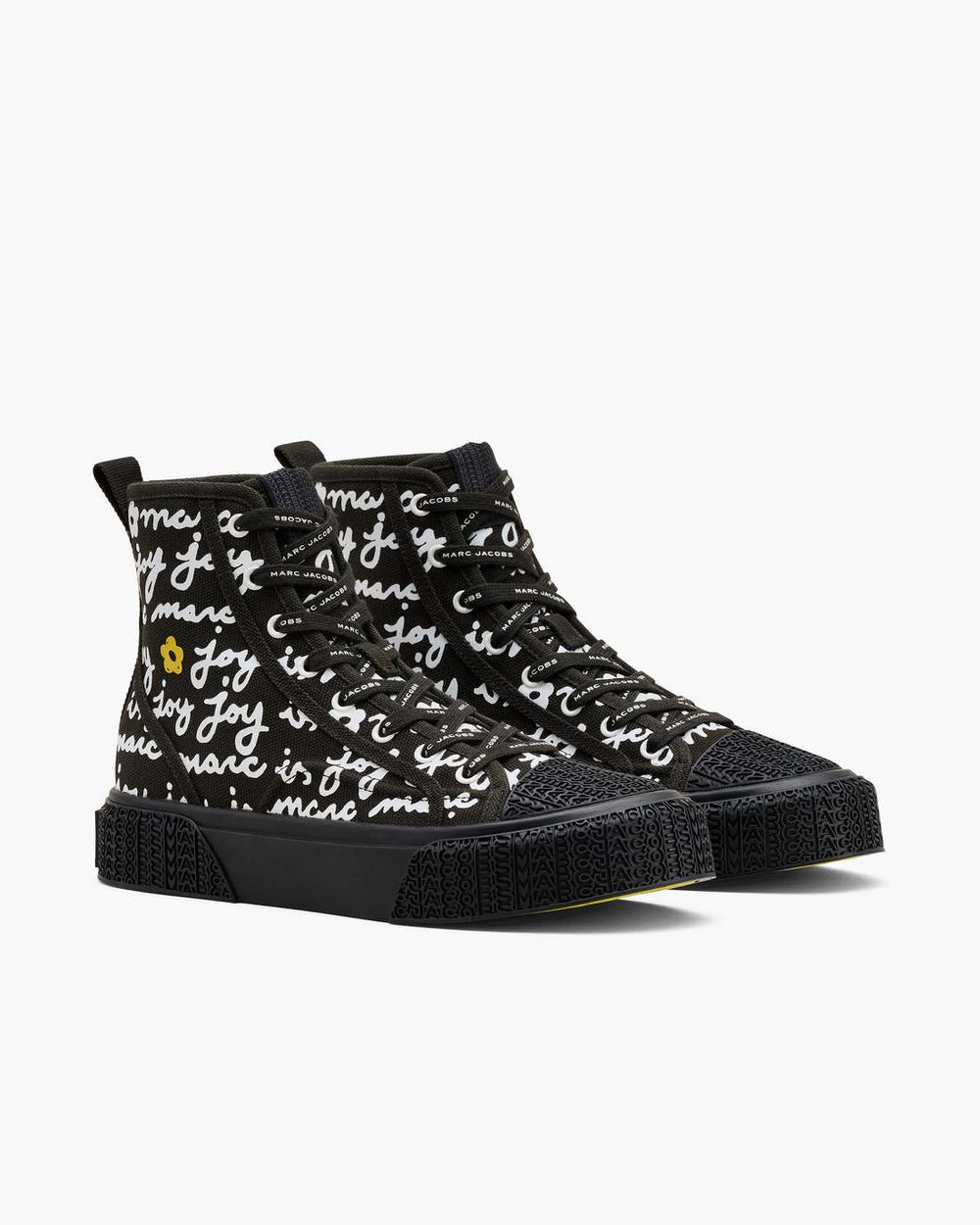 Marc Jacobs The Marc Is Joy Canvas Sneaker Black Multi