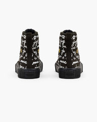 Marc Jacobs The Marc Is Joy Canvas Sneaker Black Multi