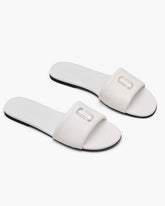 Marc Jacobs The Snapshot Slide Bright White