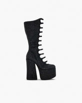 Marc Jacobs The Rhinestone Kiki Knee-High Boot Black/Black