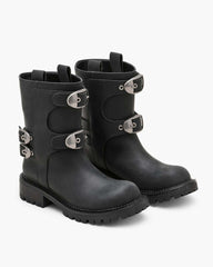 Marc Jacobs The Kiki Moto Boot Black