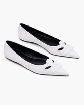 Marc Jacobs The Kat Ballerina Bright White