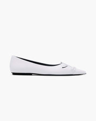 Marc Jacobs The Kat Ballerina Bright White