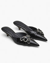 Marc Jacobs The Emma Kitten Heel Black