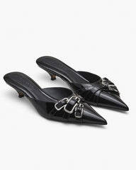 Marc Jacobs The Emma Kitten Heel Black