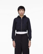 Marc Jacobs Charm Cropped Hoodie Black