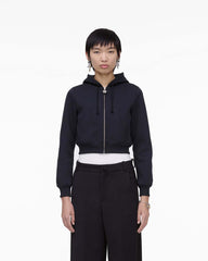 Marc Jacobs Charm Cropped Hoodie Black