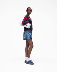 Marc Jacobs Argyle Patchwork Mini Skirt Bright Indigo