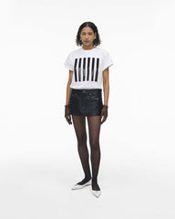 Marc Jacobs The Leather Skort Black