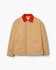 Marc Jacobs The A.P.C. X Marc Jacobs Stoned Canvas Unisex Jacket Camel