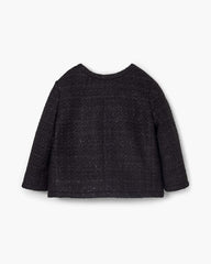 Marc Jacobs Tweed Backwards Lady Jacket Black