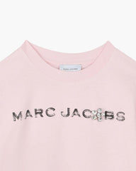 Marc Jacobs The Gem Daisy Logo Tee Pink