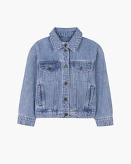 Marc Jacobs The Crystal Denim Jacket Blue