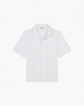 Marc Jacobs The Jumbled Monogram Logo Short Sleeve Shirt White