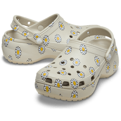 Crocs - Classic Platform Floral Clog