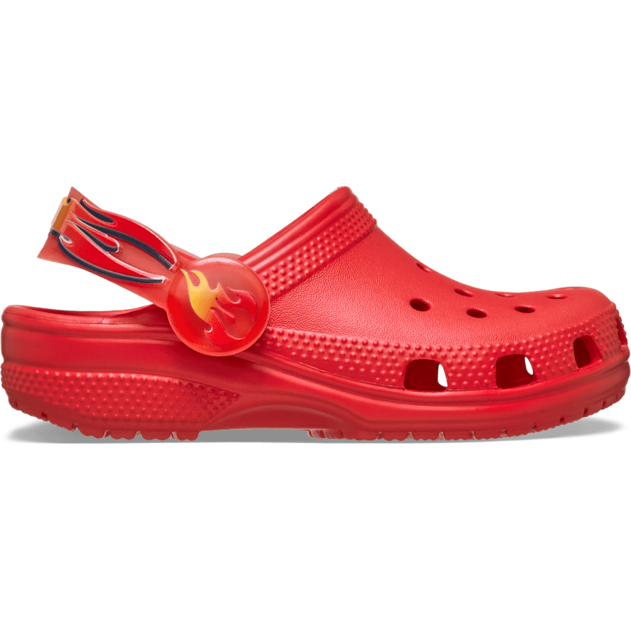 Crocs - Toddler Classic Flame Lights Backstrap Clog