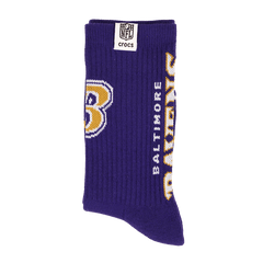 Crocs - NFL Baltimore Ravens Crocs Socks