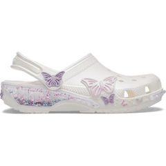 Crocs - Toddler Classic Butterfly Sparkle Shaker Clog