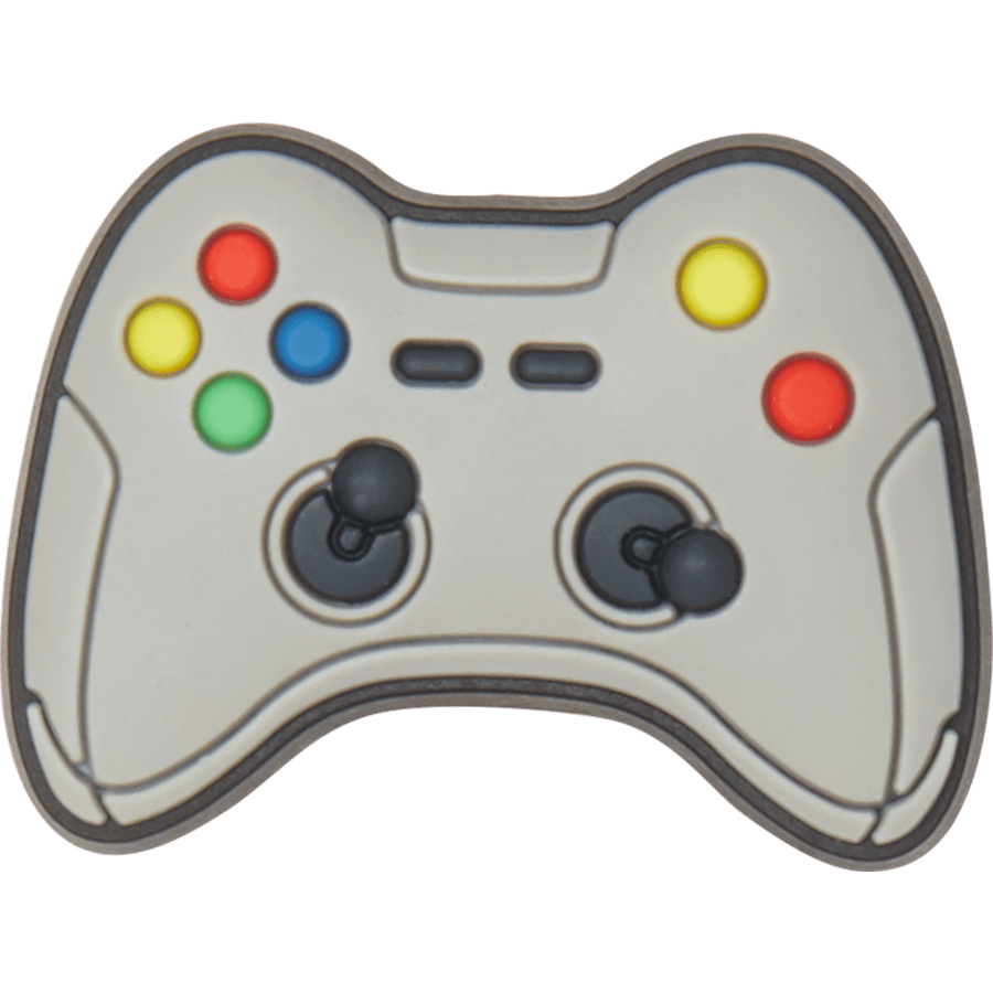 Crocs - Grey Game Controller Jibbitz Shoe Charm