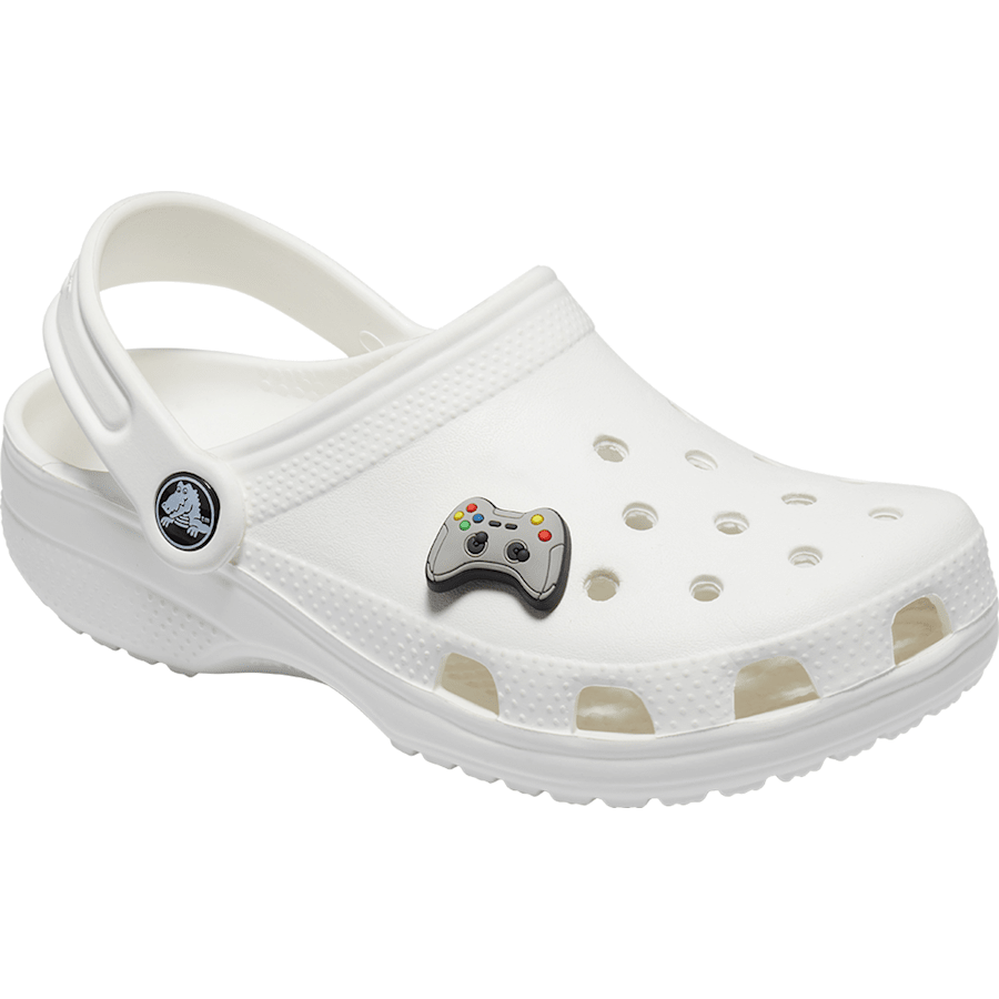 Crocs - Grey Game Controller Jibbitz Shoe Charm